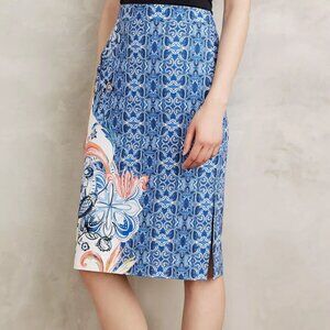 Anthropologie Becancour Pencil By Moulinette Soeurs Skirt